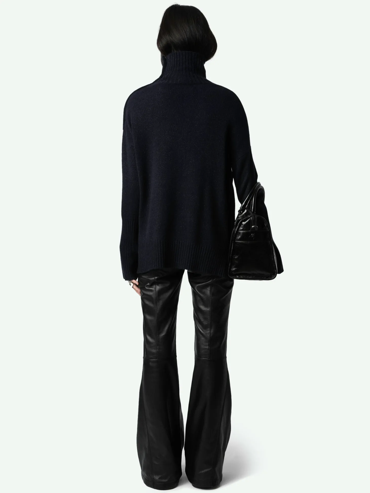 Best Zadig & Voltaire Alma Jewelled Cashmere SweaterNEW Encre