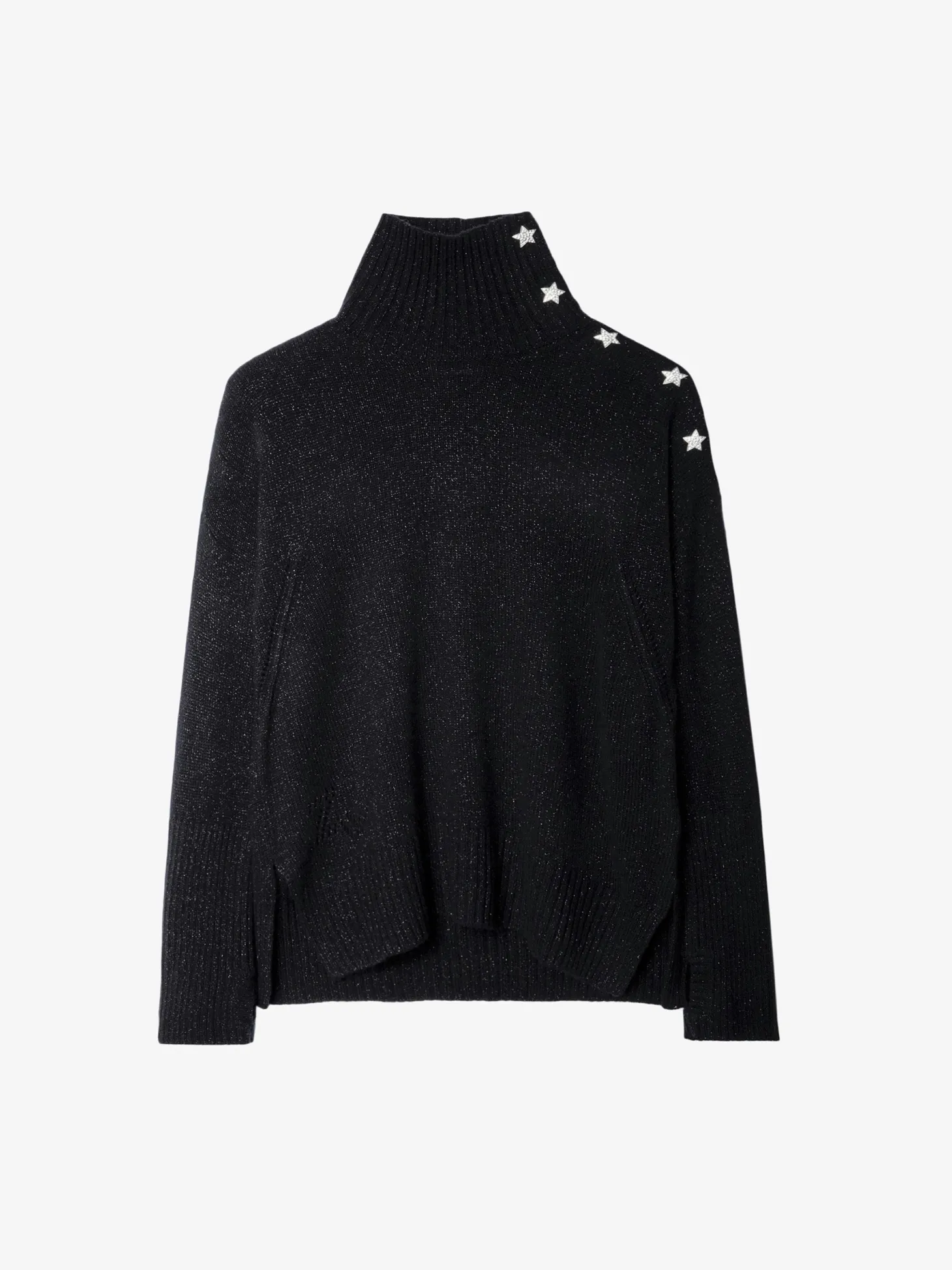 Cheap Zadig & Voltaire Alma Jewelled Cashmere SweaterICONIC Black