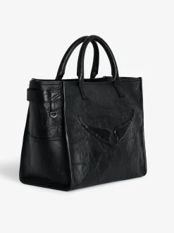 Sale Zadig & Voltaire Angel Tote Bag Black