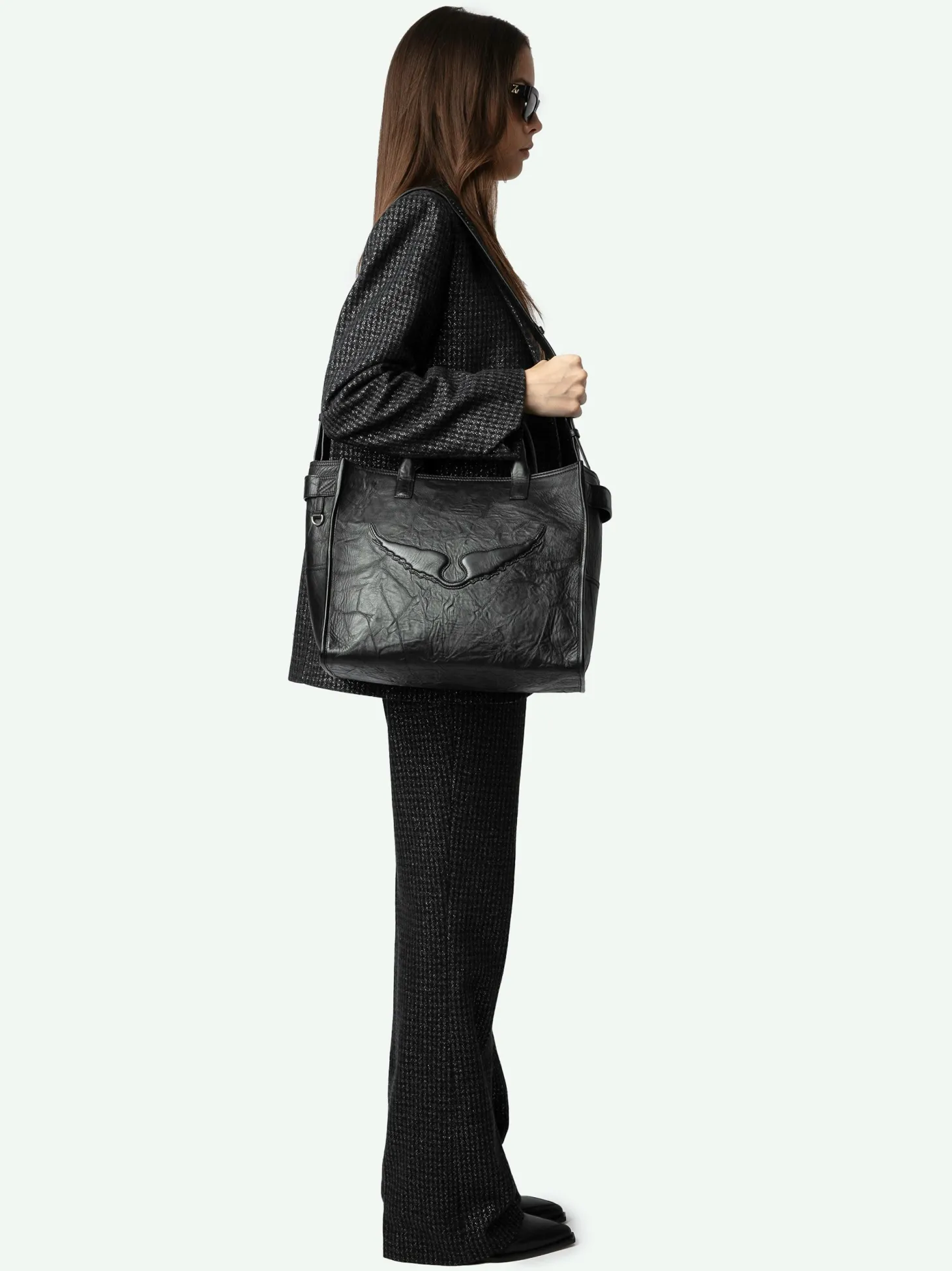 Sale Zadig & Voltaire Angel Tote Bag Black