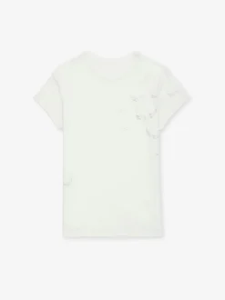 Fashion Zadig & Voltaire Anya Diamante Wings T-shirt Judo