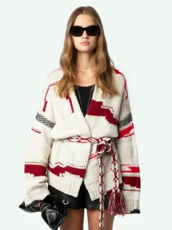 Flash Sale Zadig & Voltaire Aspen CardiganNEW Oatmeal