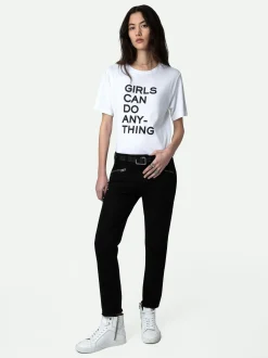 Best Sale Zadig & Voltaire Ava Jeans Black