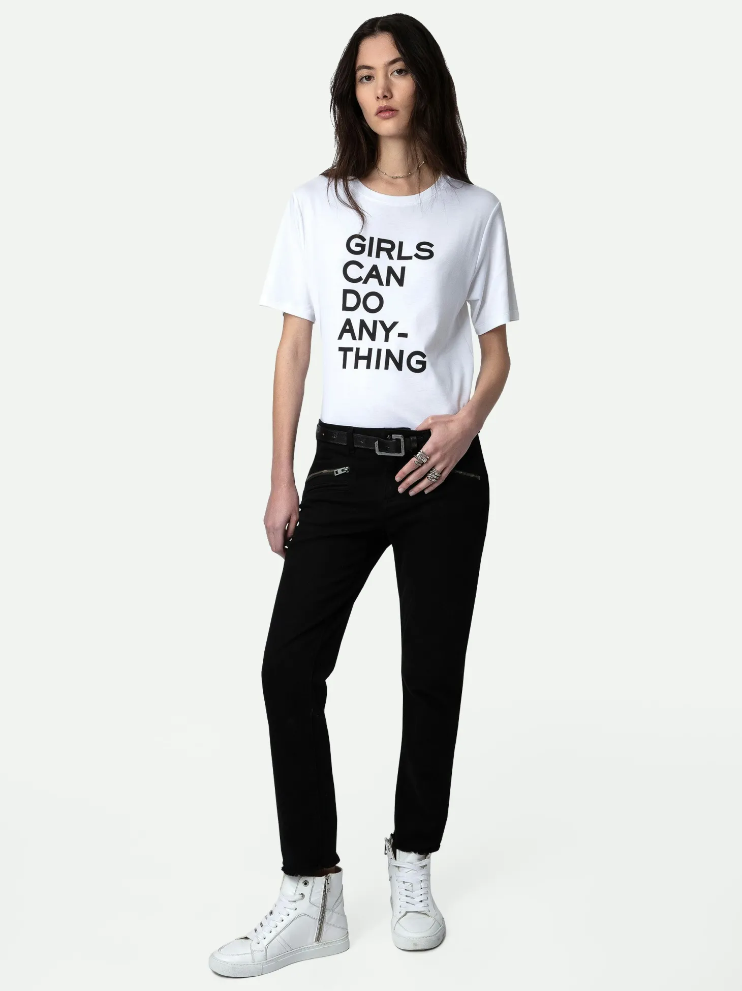 Best Sale Zadig & Voltaire Ava Jeans Black