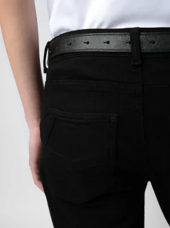 Best Sale Zadig & Voltaire Ava Jeans Black