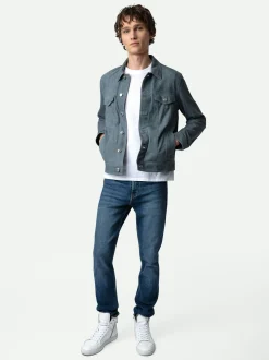 Hot Zadig & Voltaire Base Suede Jacket Uniform