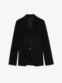 Hot Zadig & Voltaire Blazer Vanilleh Black