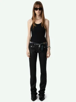 Best Zadig & Voltaire Blondie Silk Scarf Ink