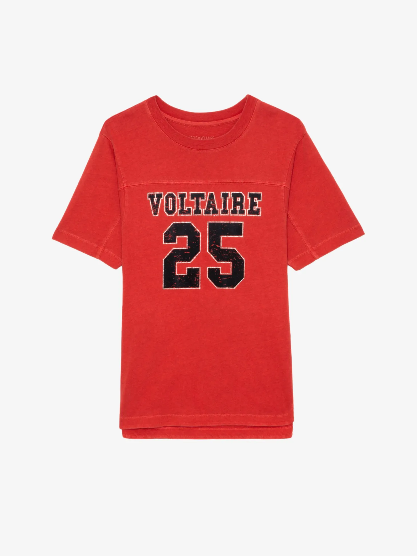 Cheap Zadig & Voltaire Bow Voltaire T-shirtNEW Crimson