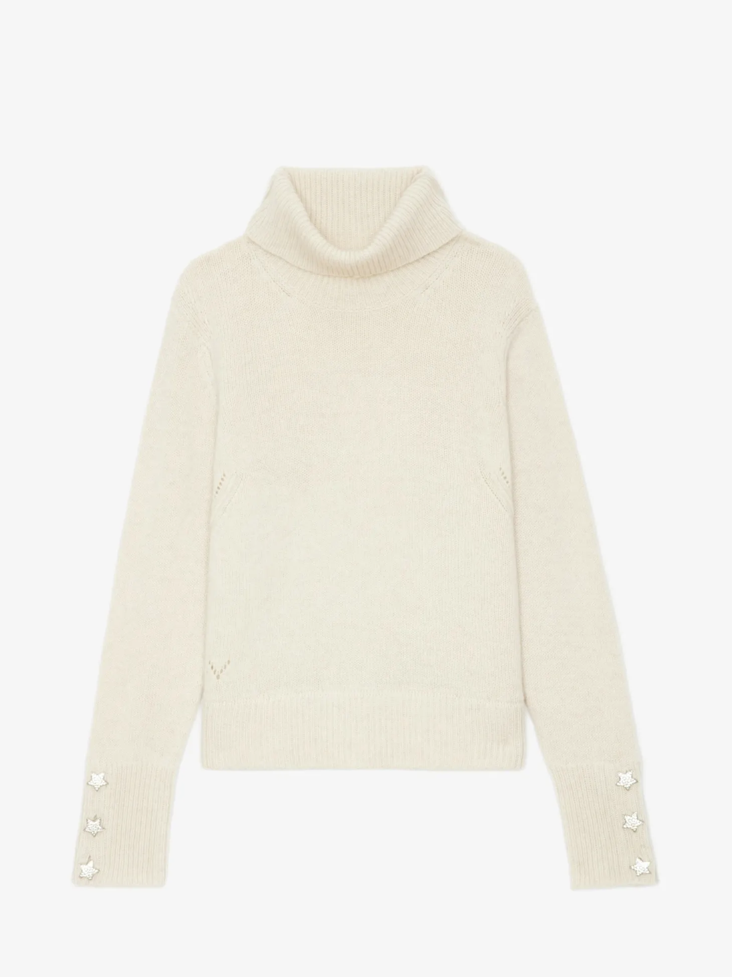 Best Sale Zadig & Voltaire Boxy Jewelled SweaterNEW Flake