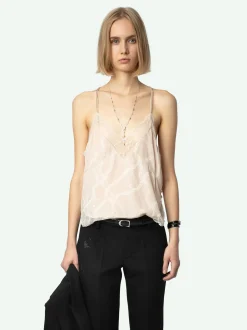Clearance Zadig & Voltaire Cabri Silk CamisoleNEW Sweet