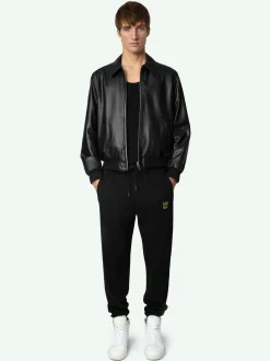 Shop Zadig & Voltaire Capri Sweatpants Black