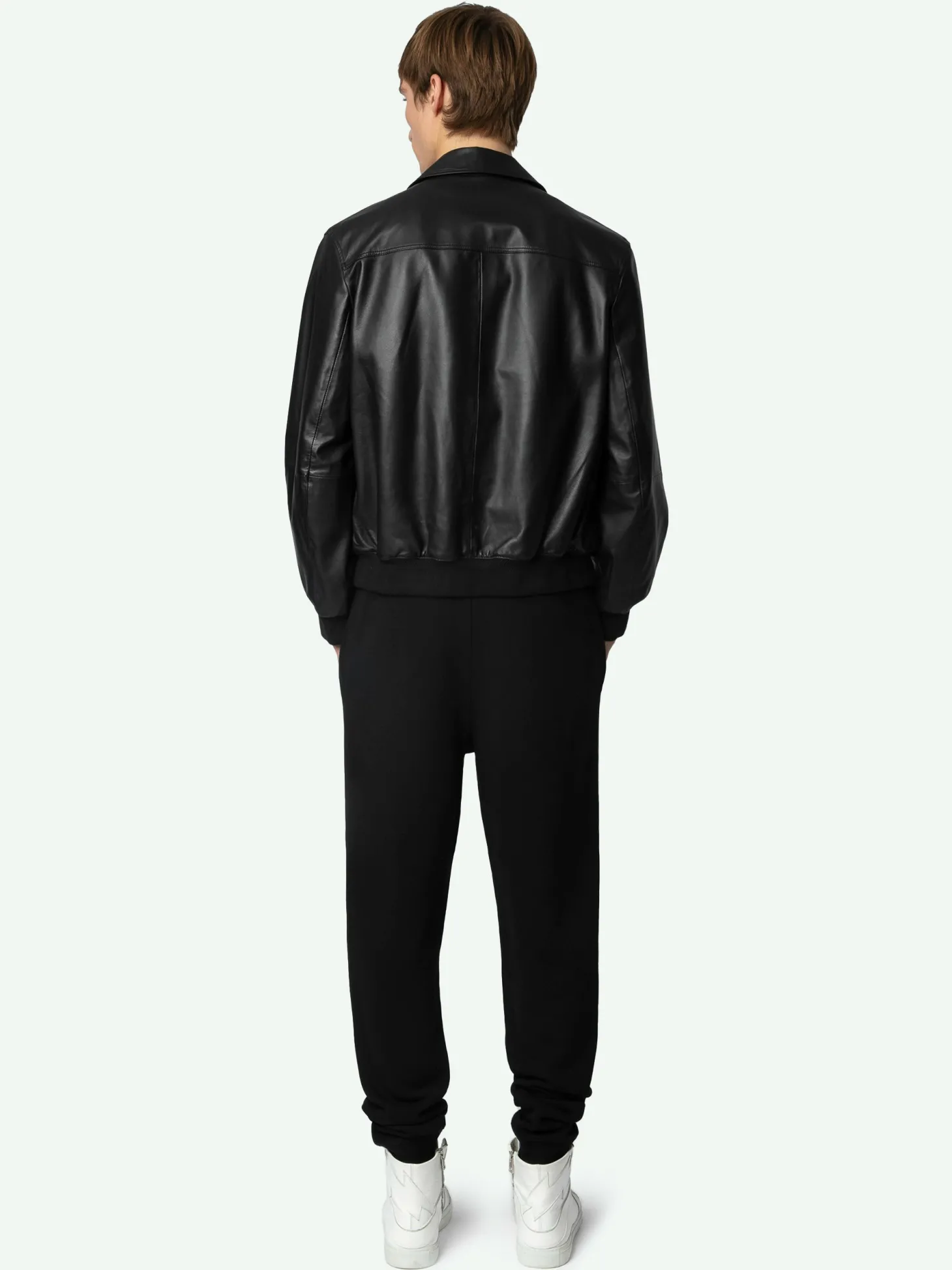 Shop Zadig & Voltaire Capri Sweatpants Black