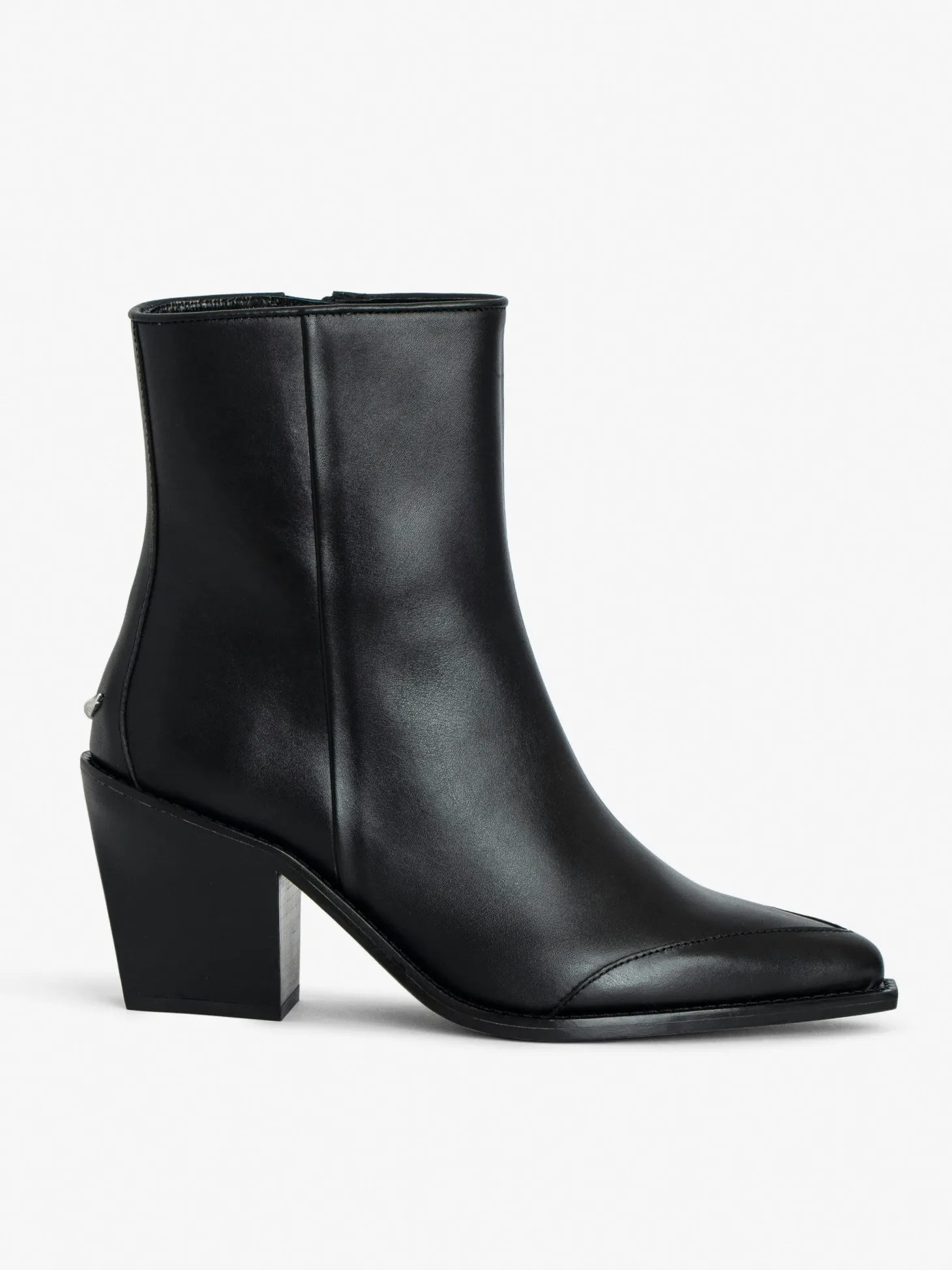 Shop Zadig & Voltaire Cara Ankle Boots Black