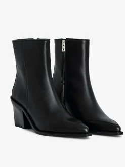 Shop Zadig & Voltaire Cara Ankle Boots Black