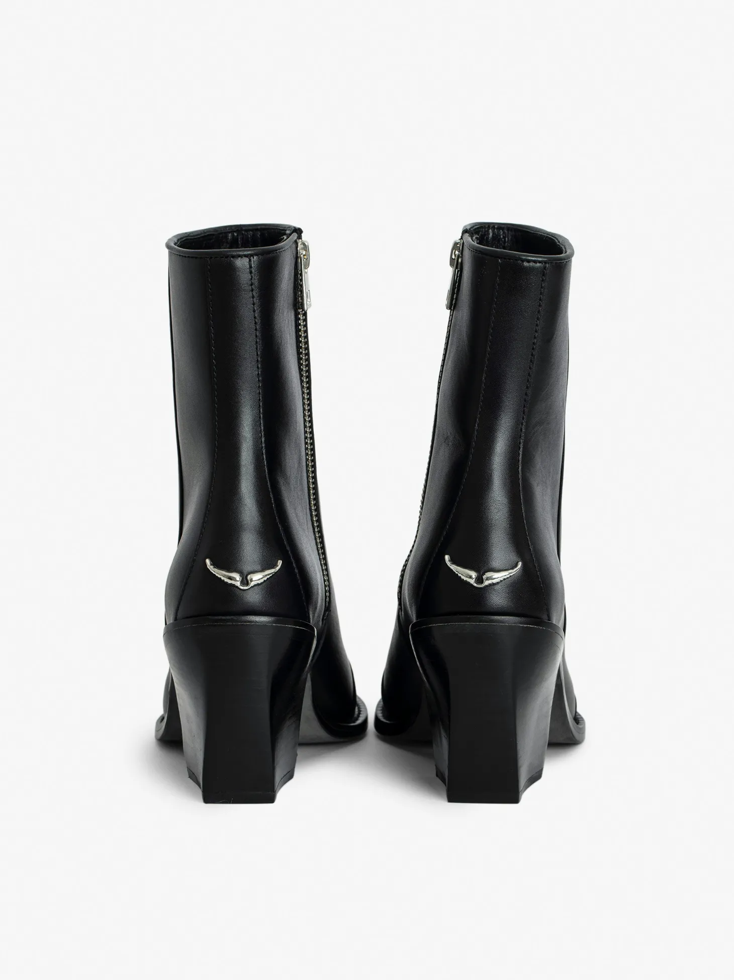 Shop Zadig & Voltaire Cara Ankle Boots Black