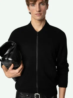 Flash Sale Zadig & Voltaire Cashton Wool Cardigan Noir