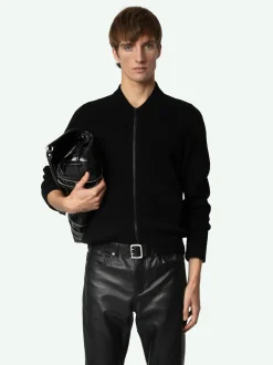 Flash Sale Zadig & Voltaire Cashton Wool Cardigan Noir