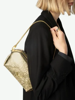 Best Sale Zadig & Voltaire Cecilia Lovely BagNEW Gold