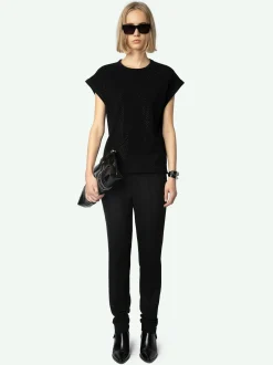 Cheap Zadig & Voltaire Cecilia Tank TopNEW Black