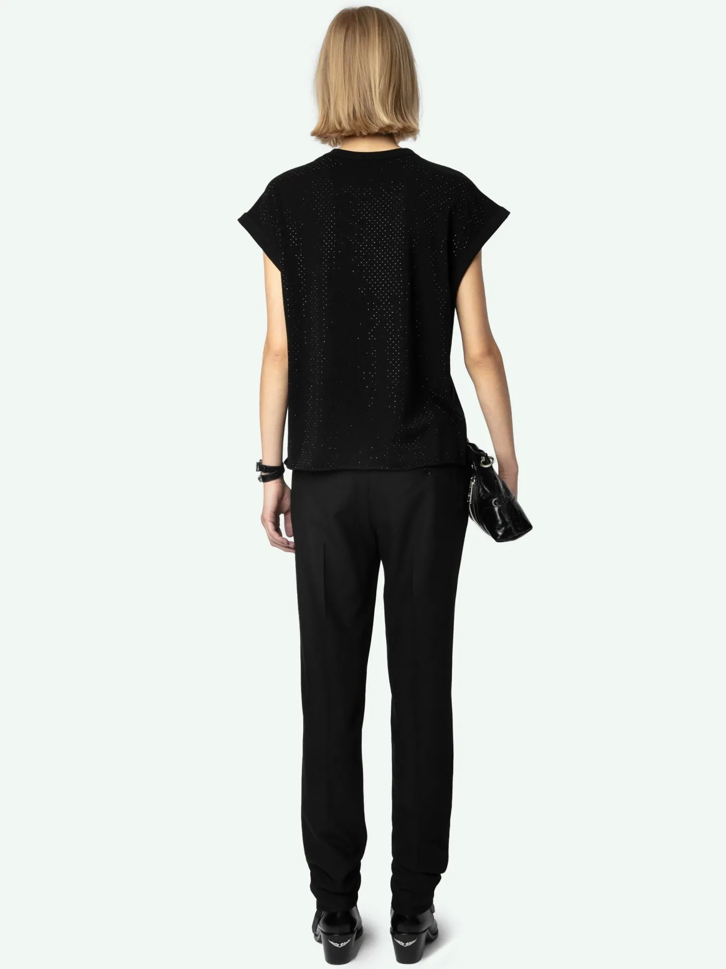 Cheap Zadig & Voltaire Cecilia Tank TopNEW Black