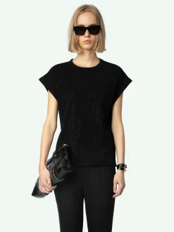 Cheap Zadig & Voltaire Cecilia Tank TopNEW Black