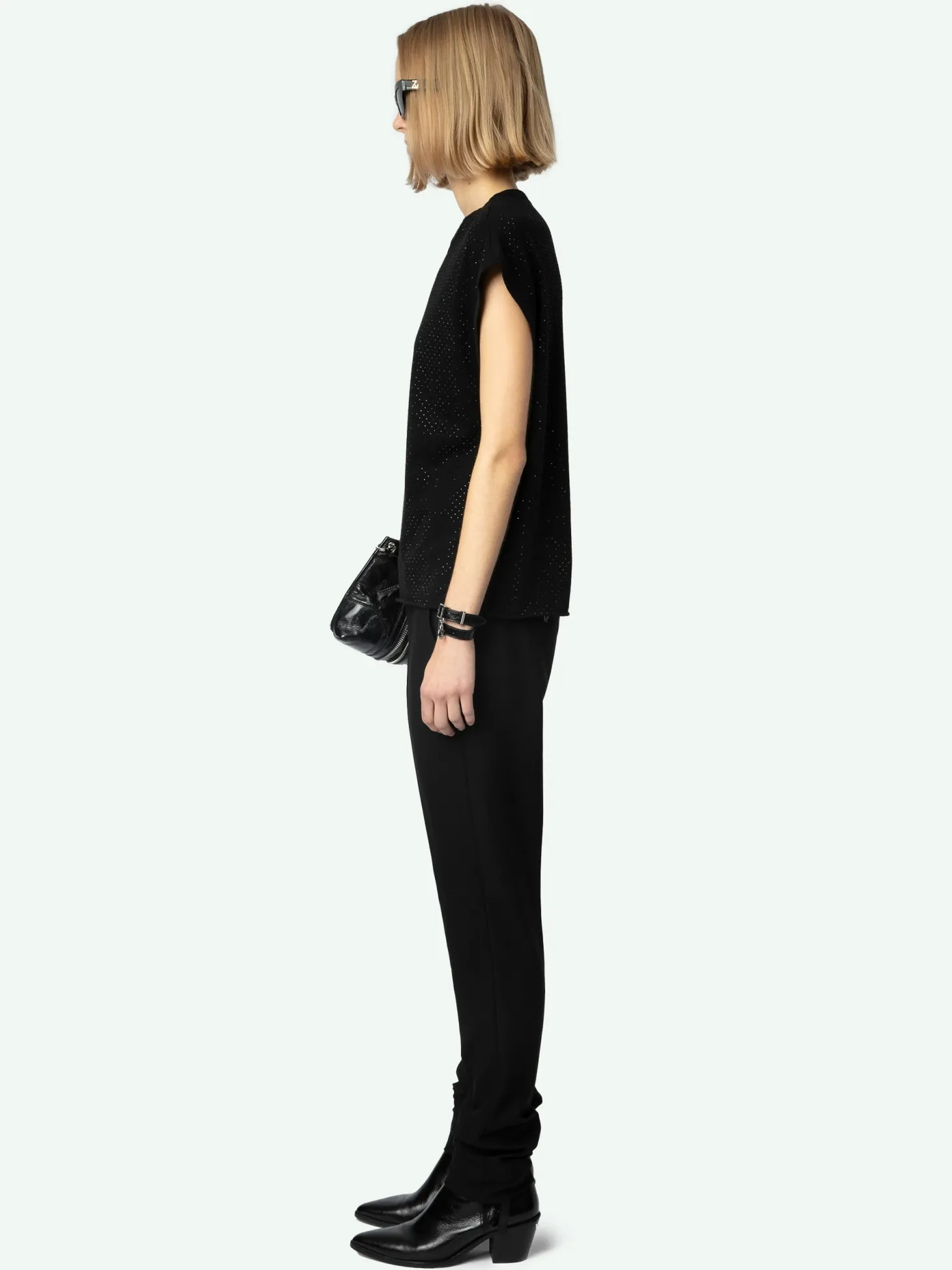 Cheap Zadig & Voltaire Cecilia Tank TopNEW Black