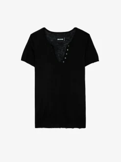 Fashion Zadig & Voltaire Celsy Cashmere Sweater Black