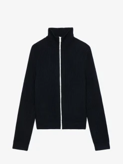 Hot Zadig & Voltaire Charles CardiganNEW Encre