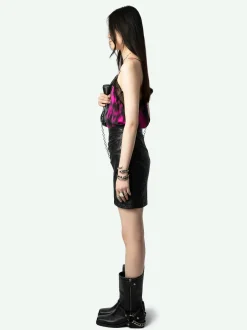 Fashion Zadig & Voltaire Christy CamisoleNEW Black