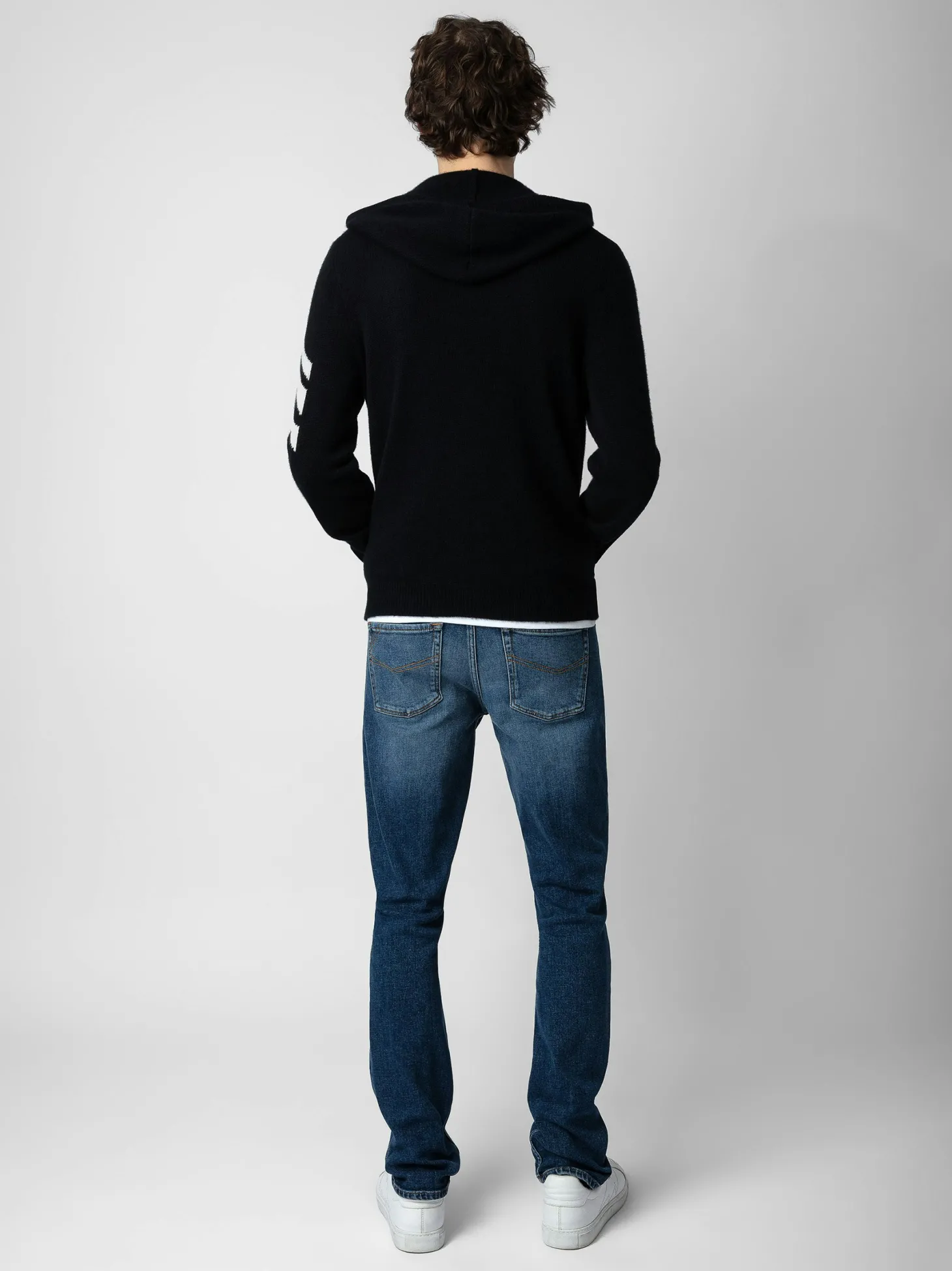 New Zadig & Voltaire Clash Arrow Cashmere CardiganICONIC Black