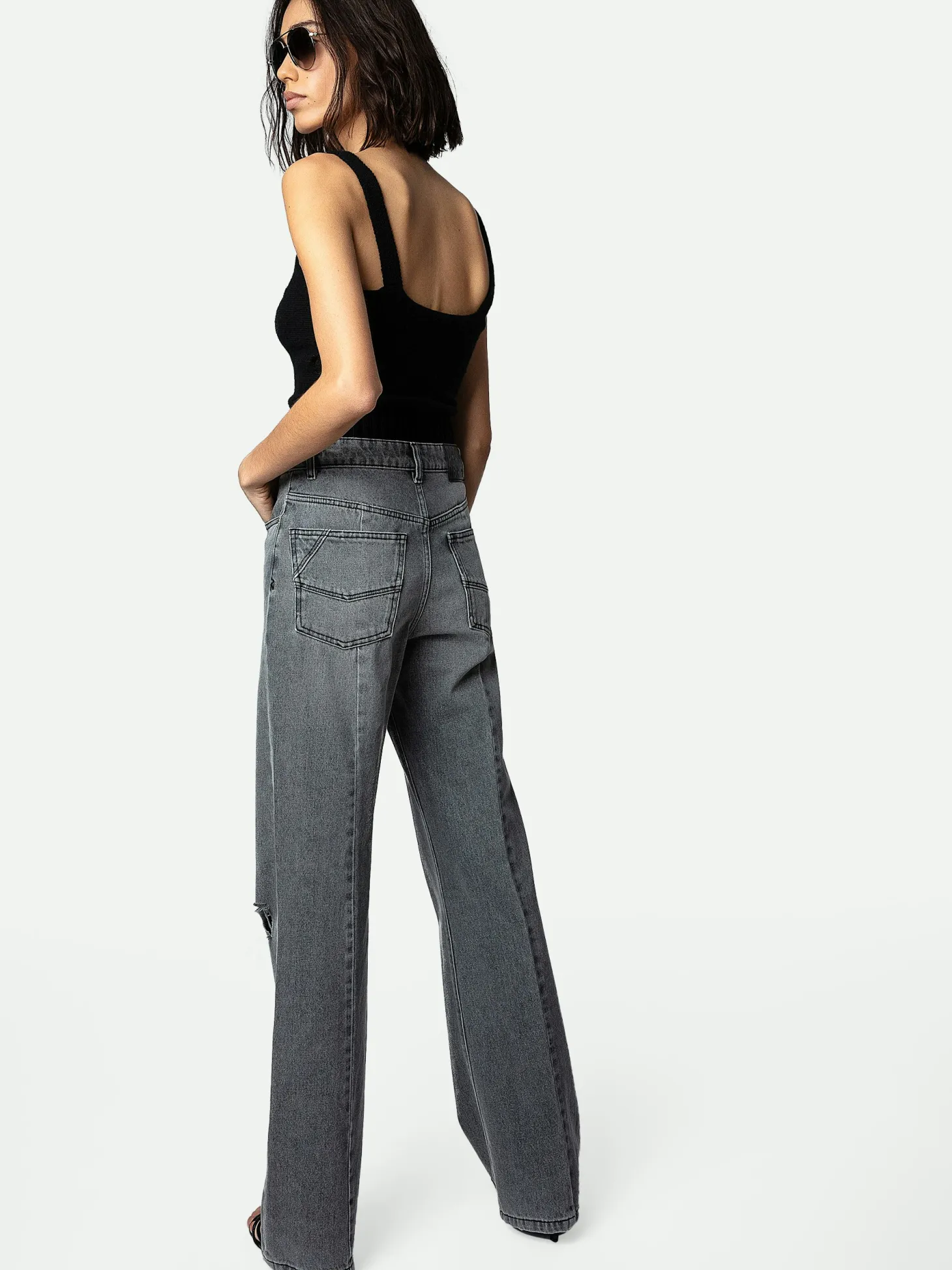 Flash Sale Zadig & Voltaire Evy Jeans Grey
