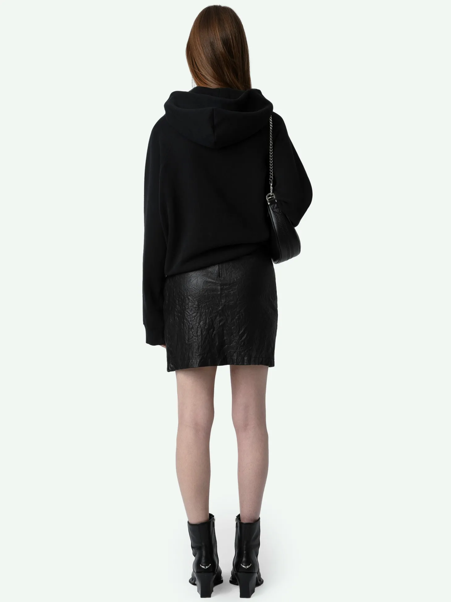 Flash Sale Zadig & Voltaire Georgy Diamante Wings Sweatshirt Black