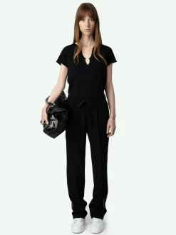 Store Zadig & Voltaire Henley T-shirt Black
