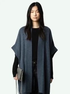 Best Zadig & Voltaire Indiany Cashmere CardiganNEW Storm