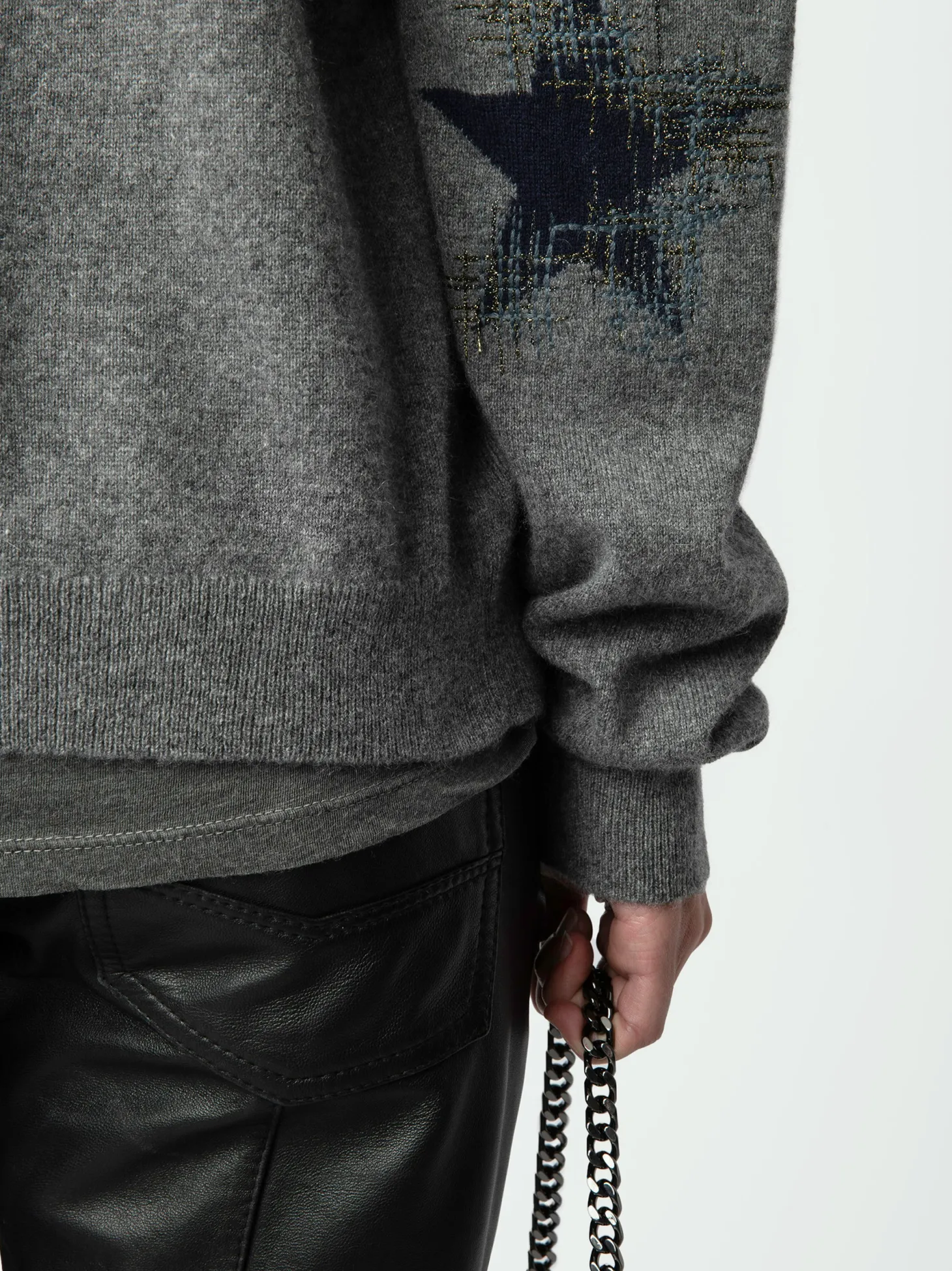 Best Sale Zadig & Voltaire Jemmy Patch Cashmere CardiganNEW Grischine