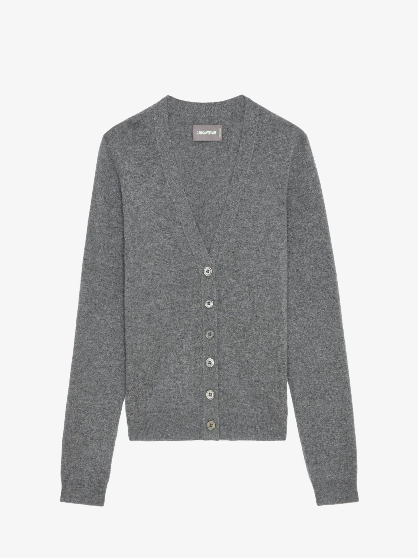 Best Sale Zadig & Voltaire Jemmy Patch Cashmere CardiganNEW Grischine