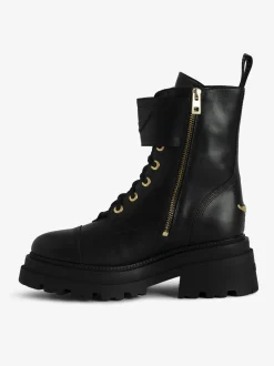 Best Sale Zadig & Voltaire Joe Boots Noir