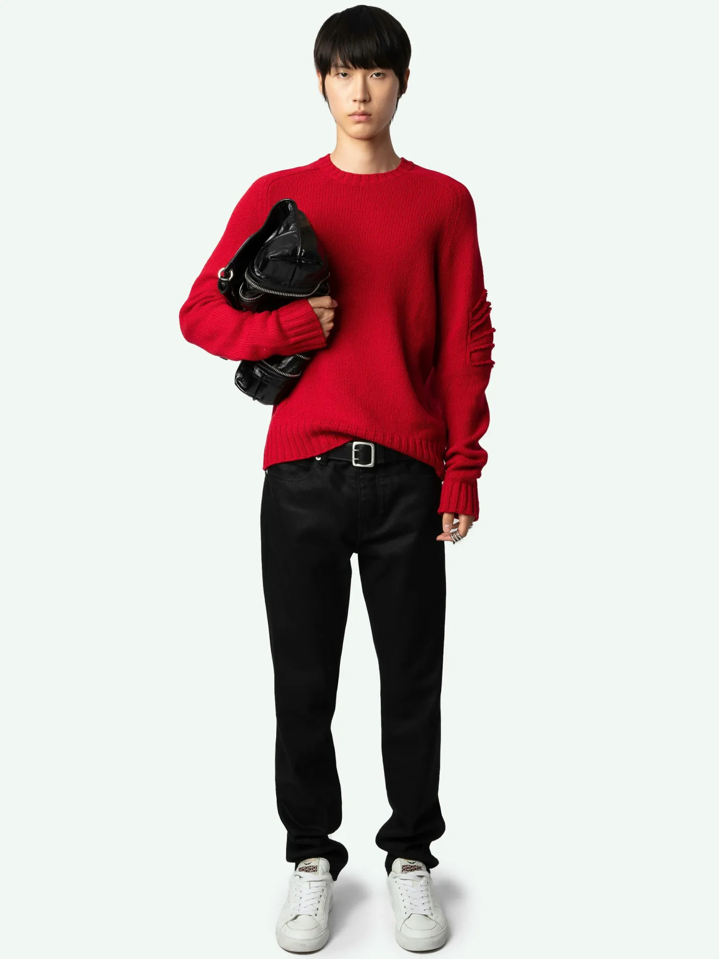 Hot Zadig & Voltaire Jordan Arrow Sweater Cerise