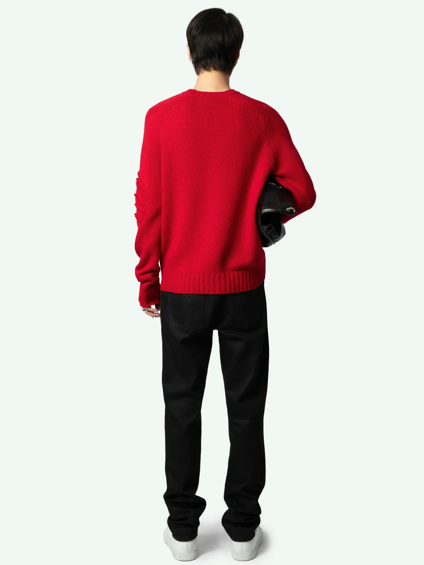 Hot Zadig & Voltaire Jordan Arrow Sweater Cerise