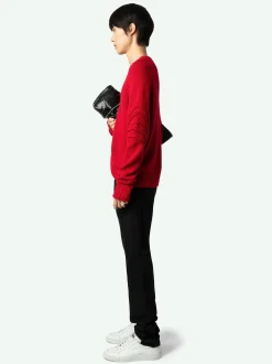 Hot Zadig & Voltaire Jordan Arrow Sweater Cerise