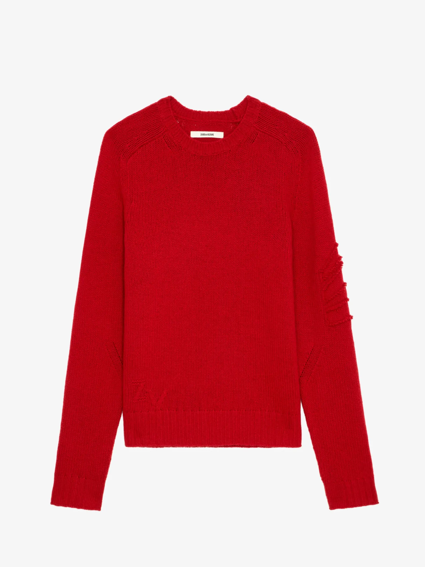 Hot Zadig & Voltaire Jordan Arrow Sweater Cerise