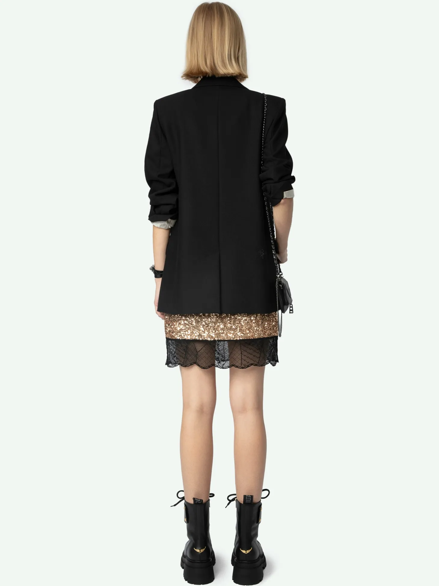 Cheap Zadig & Voltaire Justicias SkirtNEW Gold