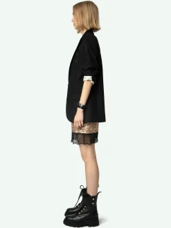 Cheap Zadig & Voltaire Justicias SkirtNEW Gold