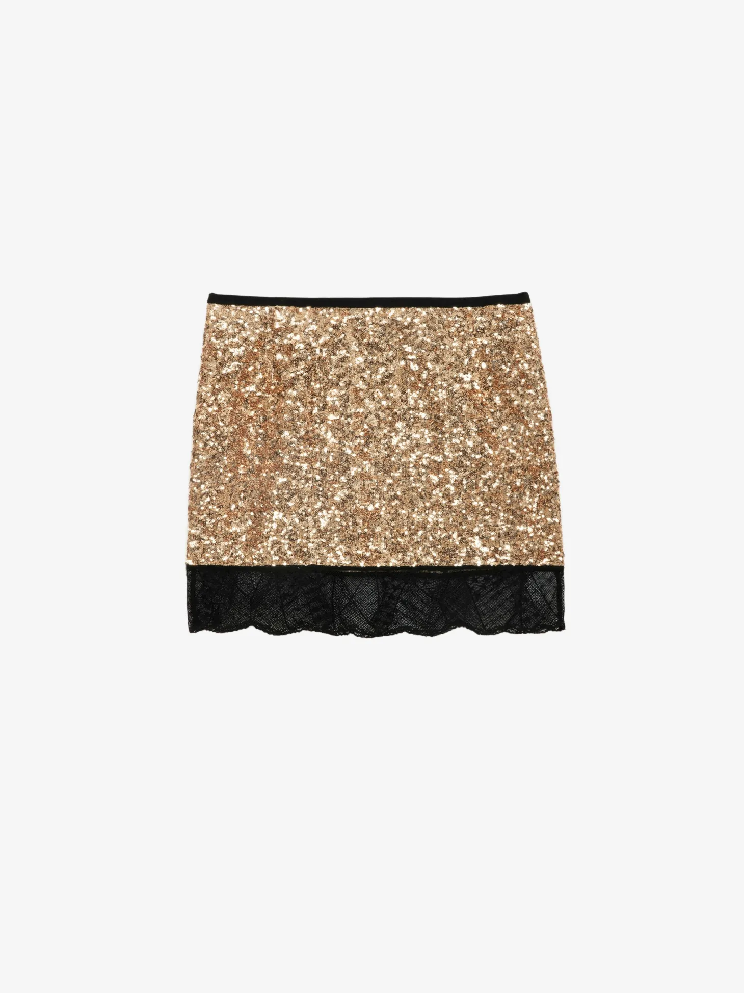 Cheap Zadig & Voltaire Justicias SkirtNEW Gold