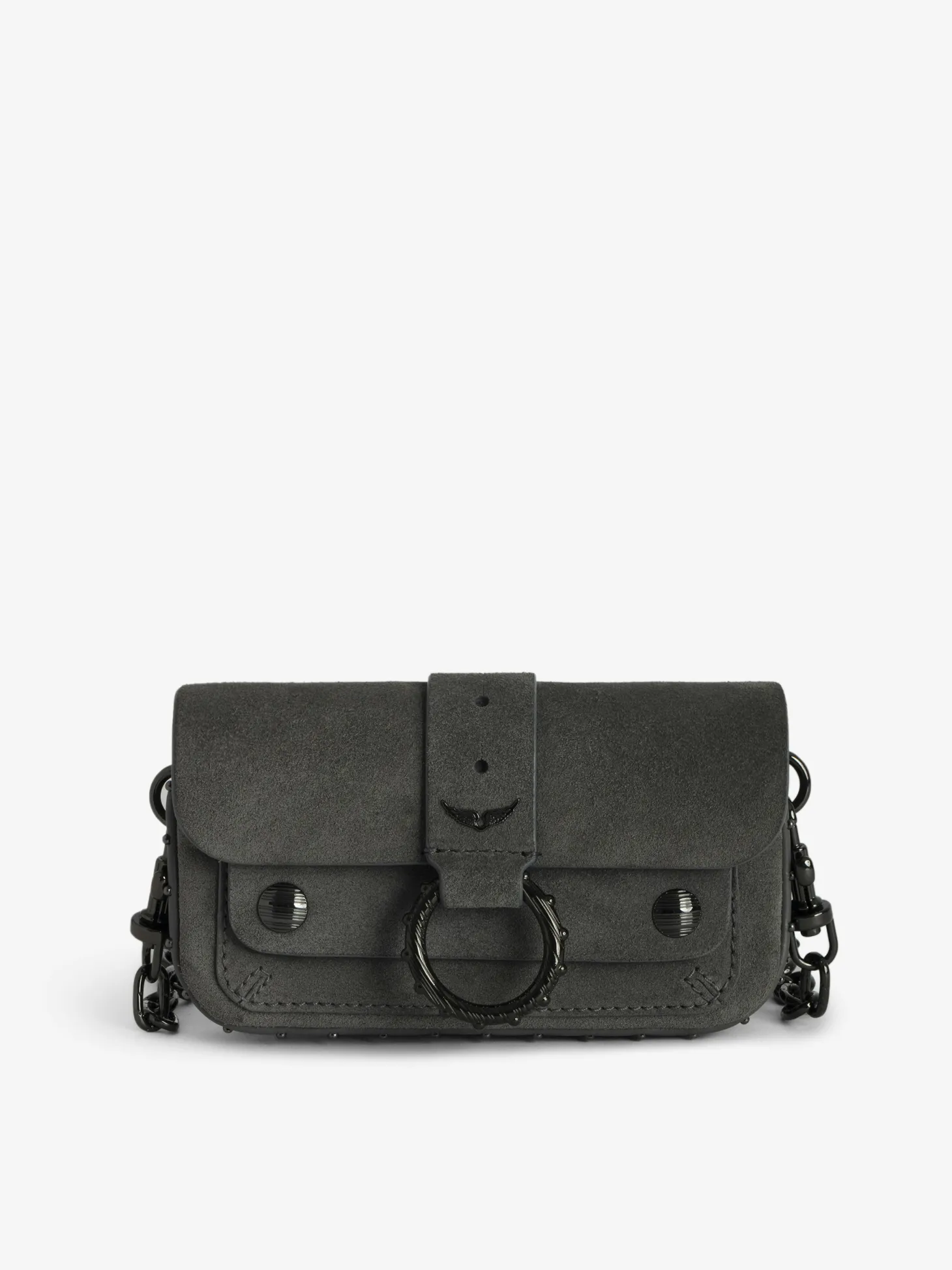 Flash Sale Zadig & Voltaire Kate Wallet Suede BagNEW Road