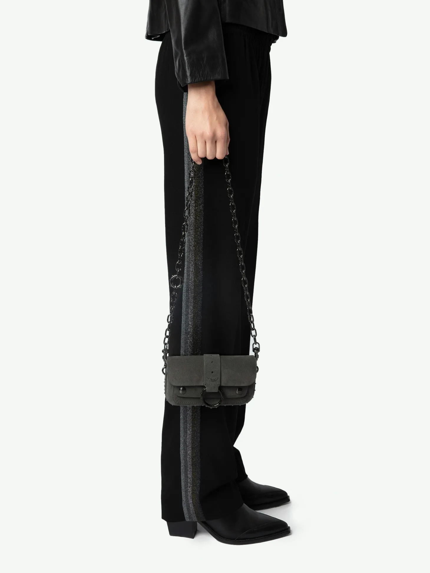 Flash Sale Zadig & Voltaire Kate Wallet Suede BagNEW Road