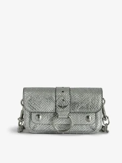 Cheap Zadig & Voltaire Kate Wallet Wild BagNEW Silver