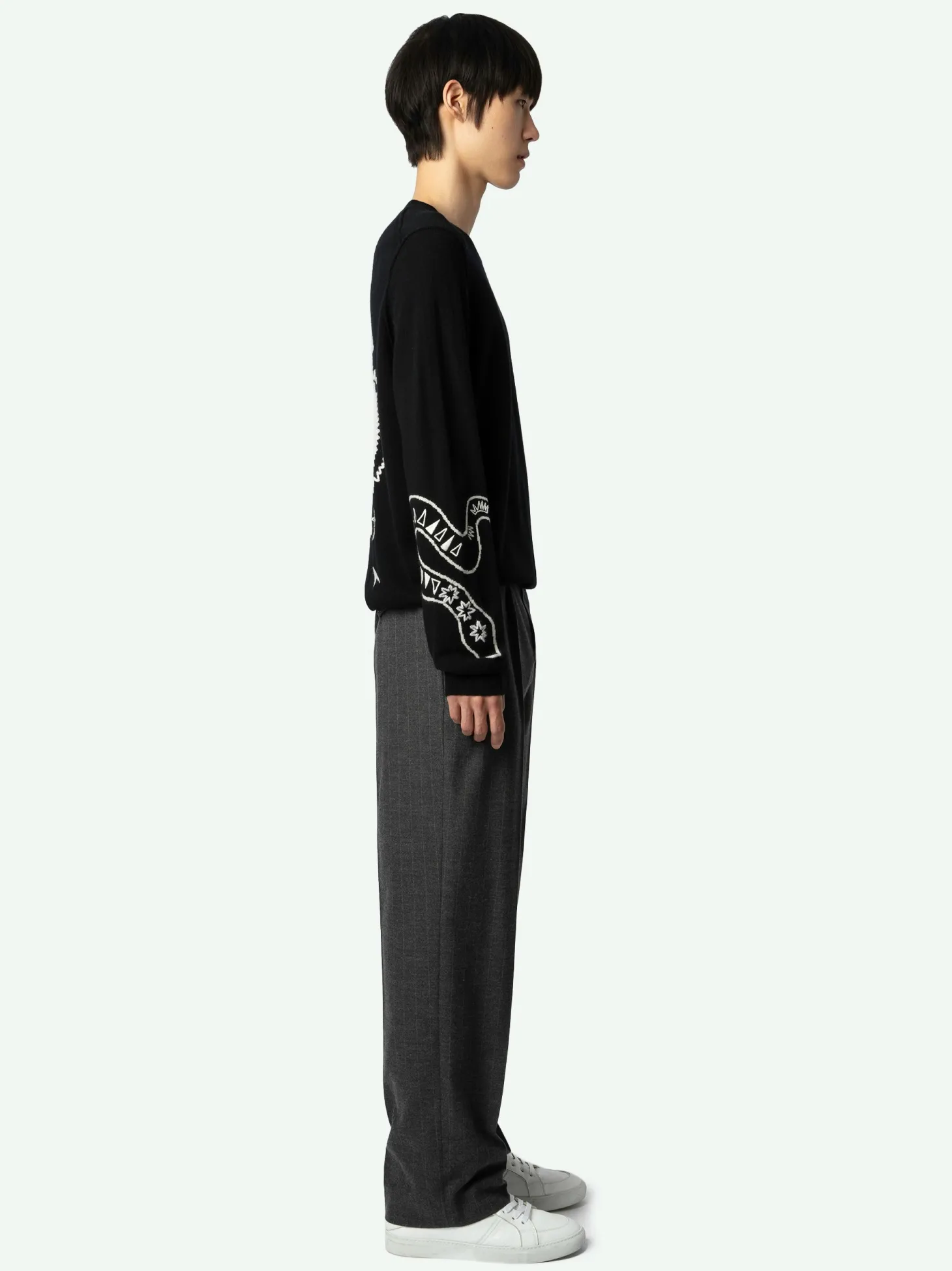 Hot Zadig & Voltaire Kennedy SweaterNEW Black
