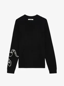 Hot Zadig & Voltaire Kennedy SweaterNEW Black